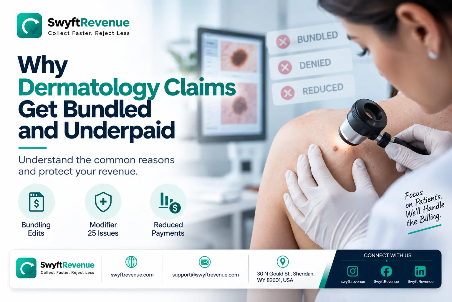 Why Dermatology Claims Get Bundled and Underpaid