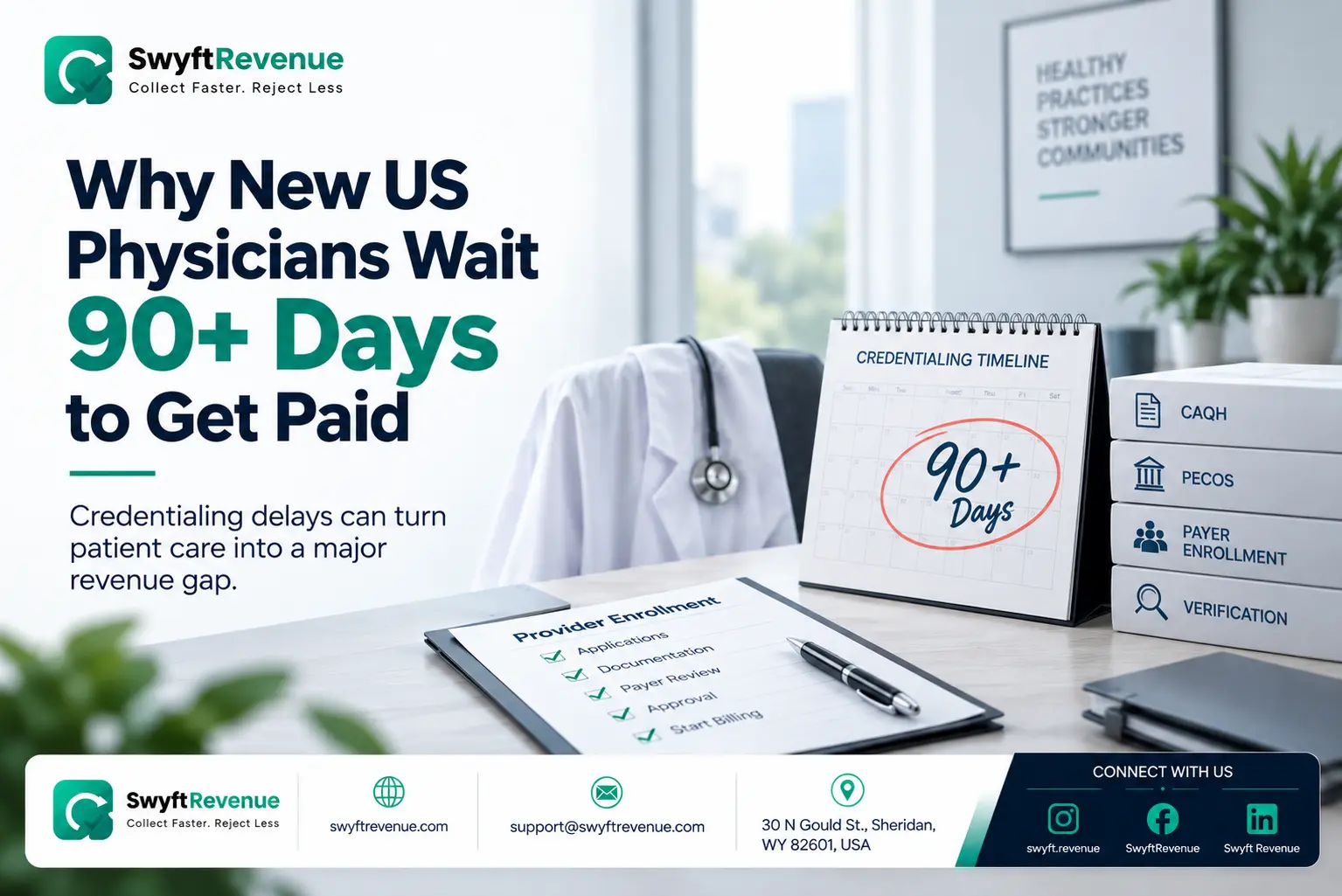 Why New US Physicians Wait 90+ Days to Get Paid