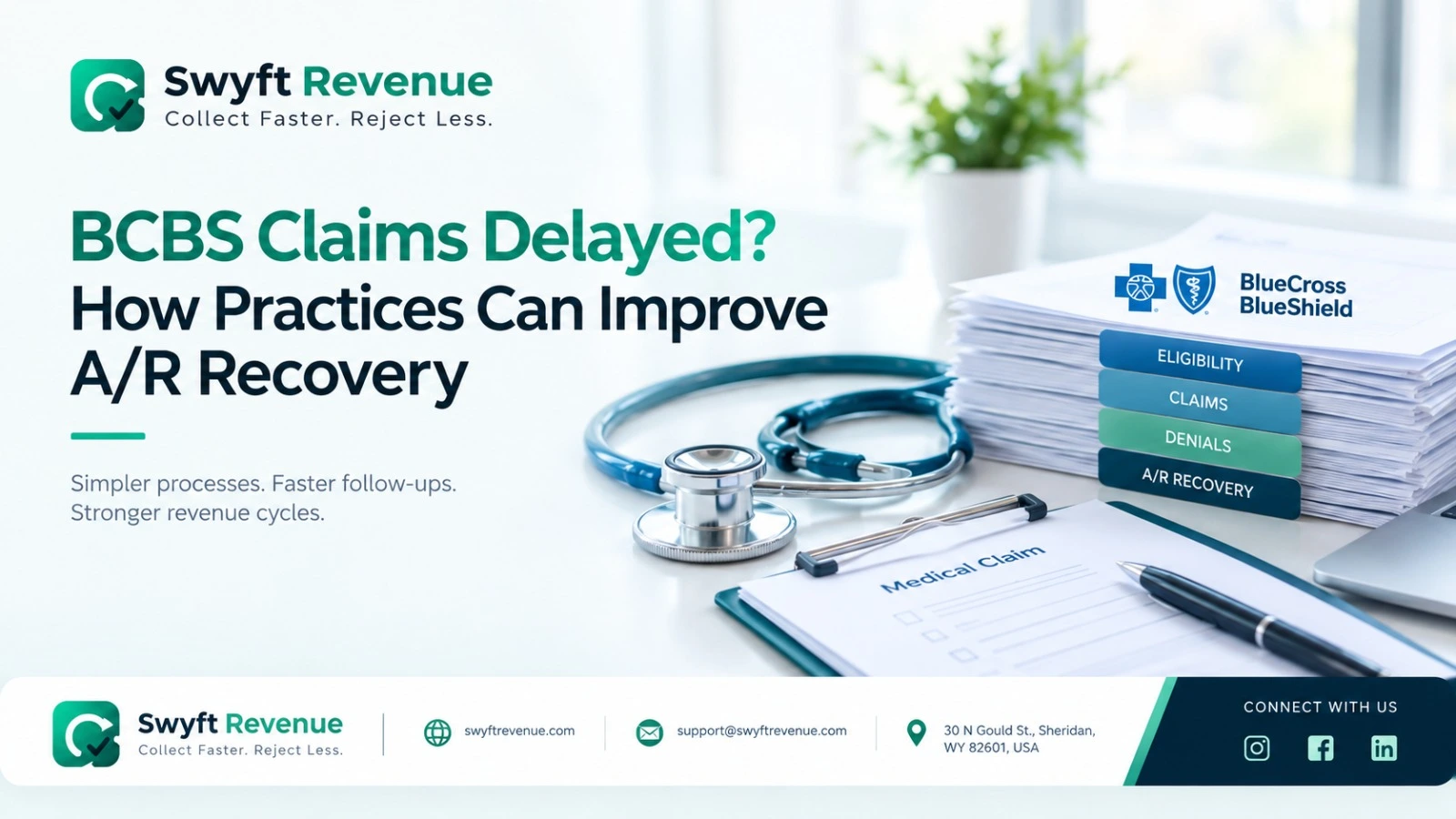 BCBS Claims Delayed? How Practices Can Improve A/R Recovery