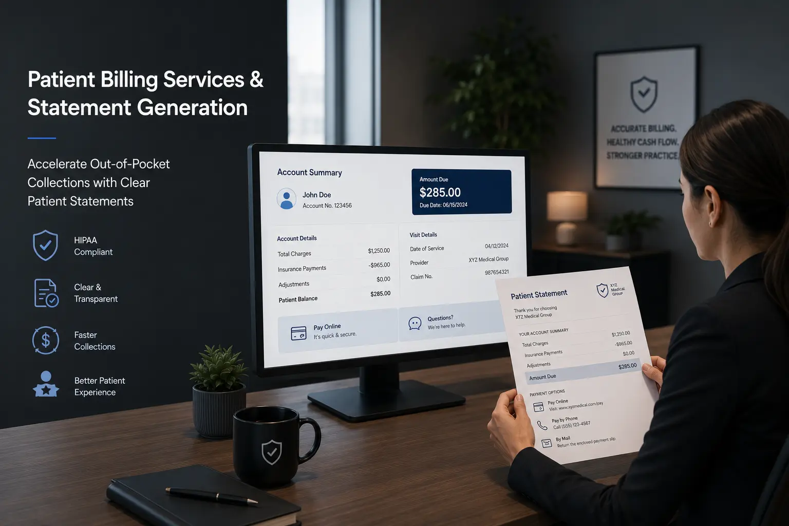 Patient Billing Services and Statement Generation